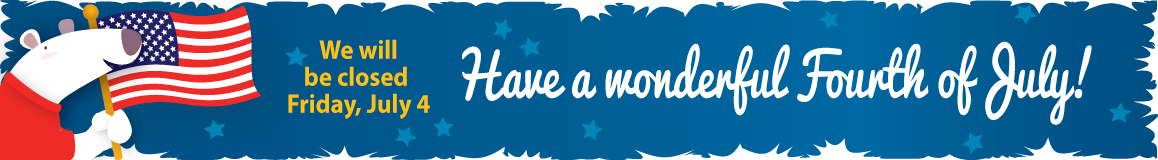 Polar Wire is closed Friday July fourth - Have a wonderful fourth of July