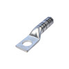 2/0 gauge code long barrel heavy duty compression lug, 1/2 inch stud, high strength, highly conductive electrolytic tin plated copper