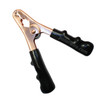 400 Amp Solid Copper Jumper Cable Clamp with black vinyl grips