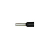 FERRULE 16GA BLACK INSULULATED 1.5 MM