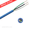 16 AWG 3 conductor Arctic Ultraflex Blue SEOOW Power Cord, 600 Volts, black, white, and green 100% copper conductors