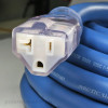 Arctic Ultraflex Blue 20 amp extension cord configuration with lighted molded NEMA 5-20 receptacle