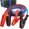30' Cold Weather Heavy Duty Jumper Cable  1/0 Gauge Booster with 1000 amp solid copper dual live jaw clamps and rugged jumper cable storage bag