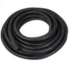 1/2 inch convoluted polyethylene split loom wraps wire bundles and protects against crushing, abrasion, and other damage