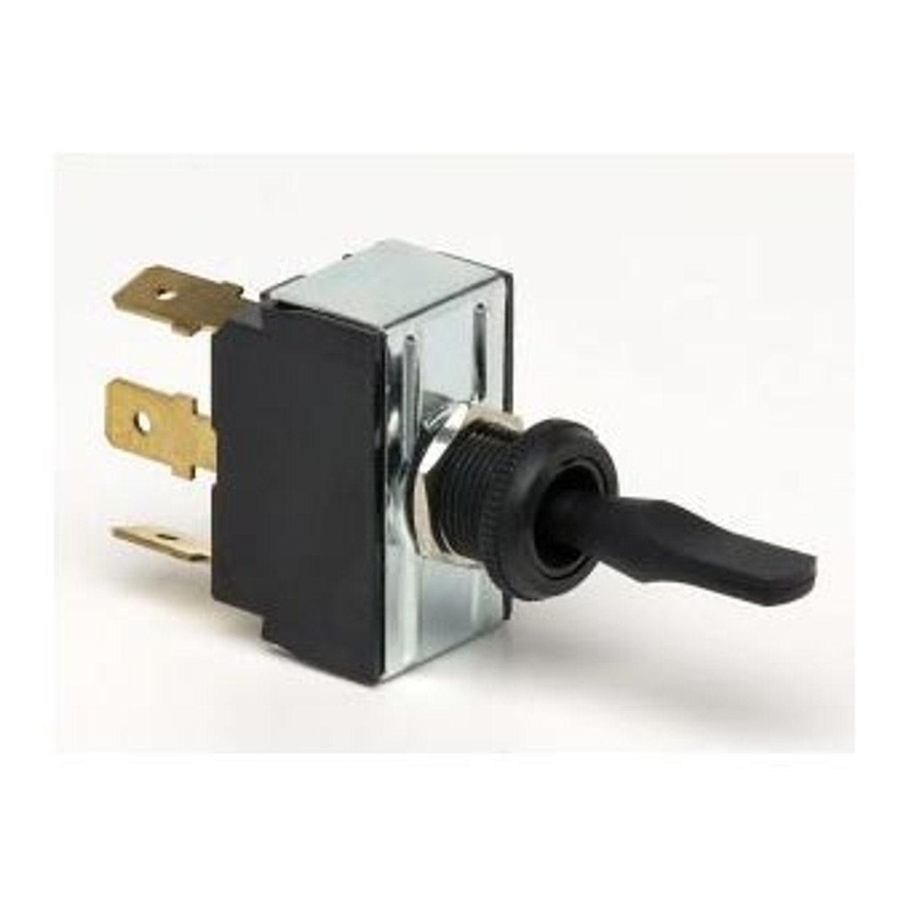 TOGGLE SWITCH ON-OFF-ON SPDT 3 BLADE TERMINALS 1" PADDLE HANDLE