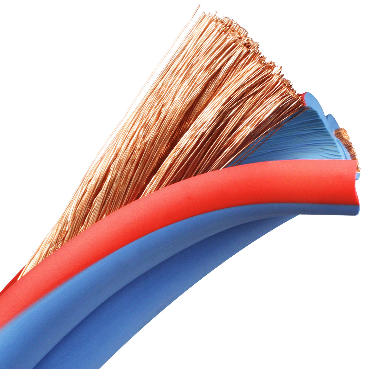 1/0 AWG Arctic Superflex Blue Class K fine stranded copper conductors provide outstanding flexibility and conductivity