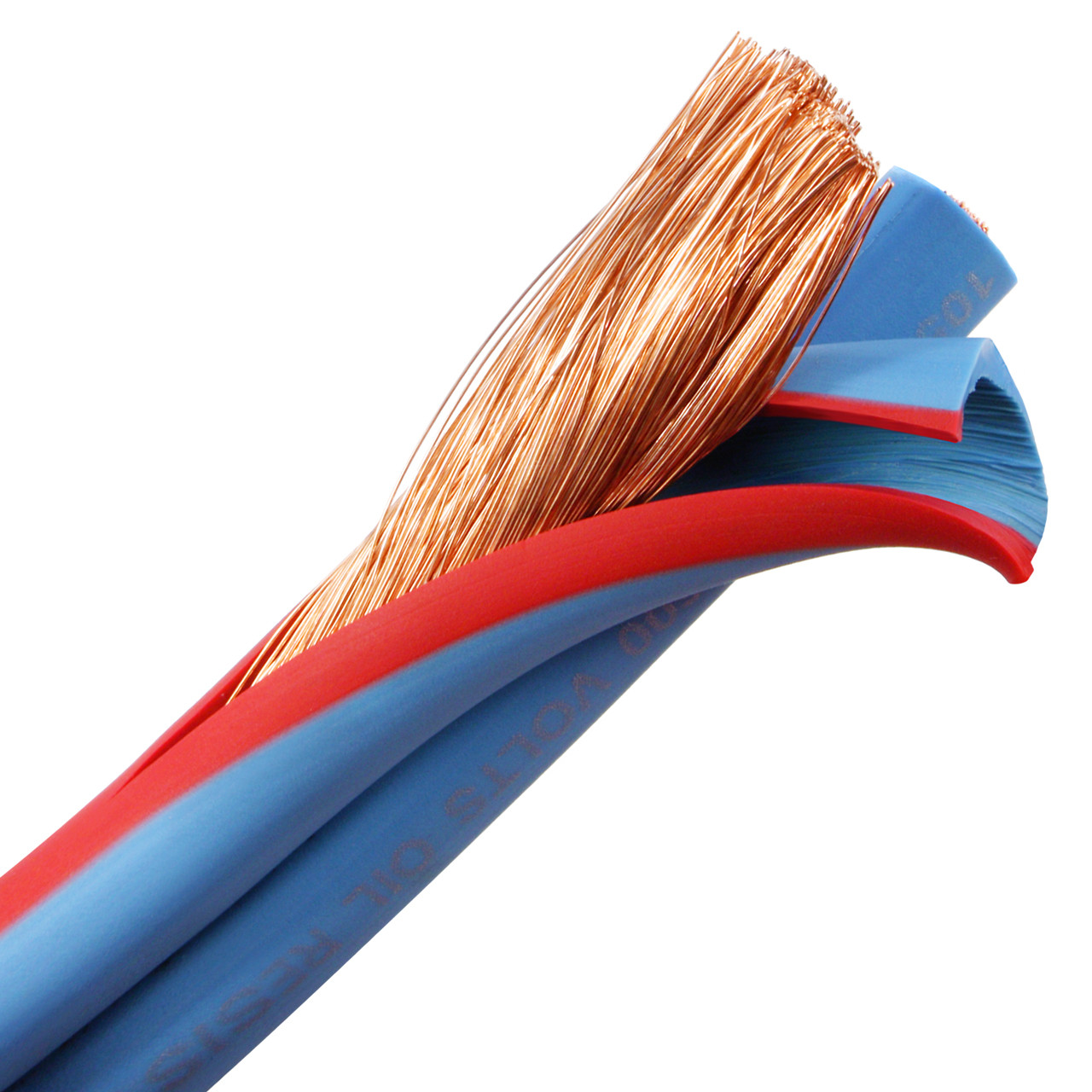 4 AWG Arctic Superflex Blue Twin Conductor Wire Polar Wire