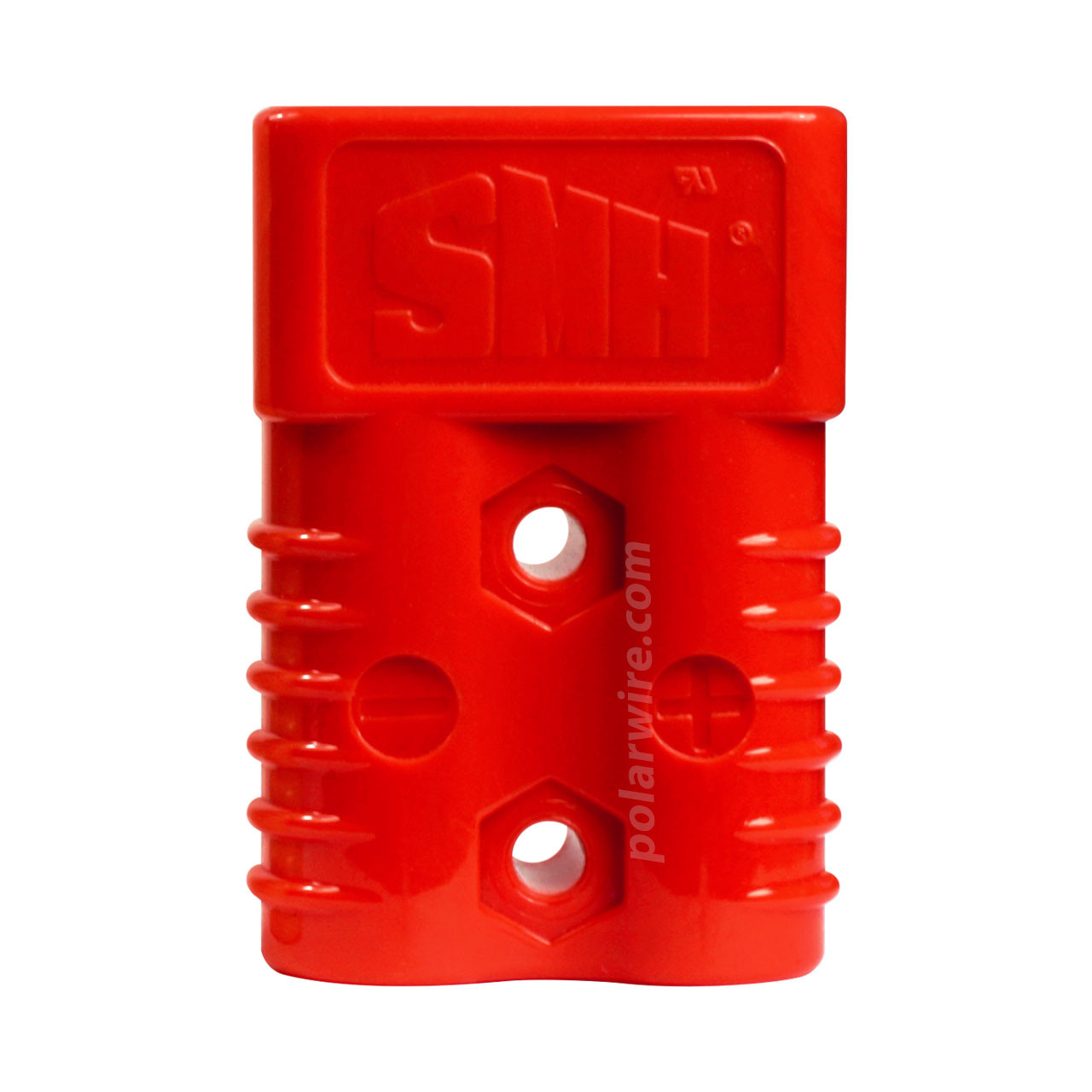 ◆ami9622◆ 175 AMP HOUSING TWIN RED - Polar Wire