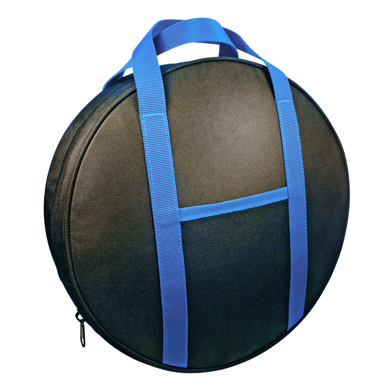 Includes a rugged nylon canvas jumper cable storage bag with a wide zippered opening, webbing handles and side pocket