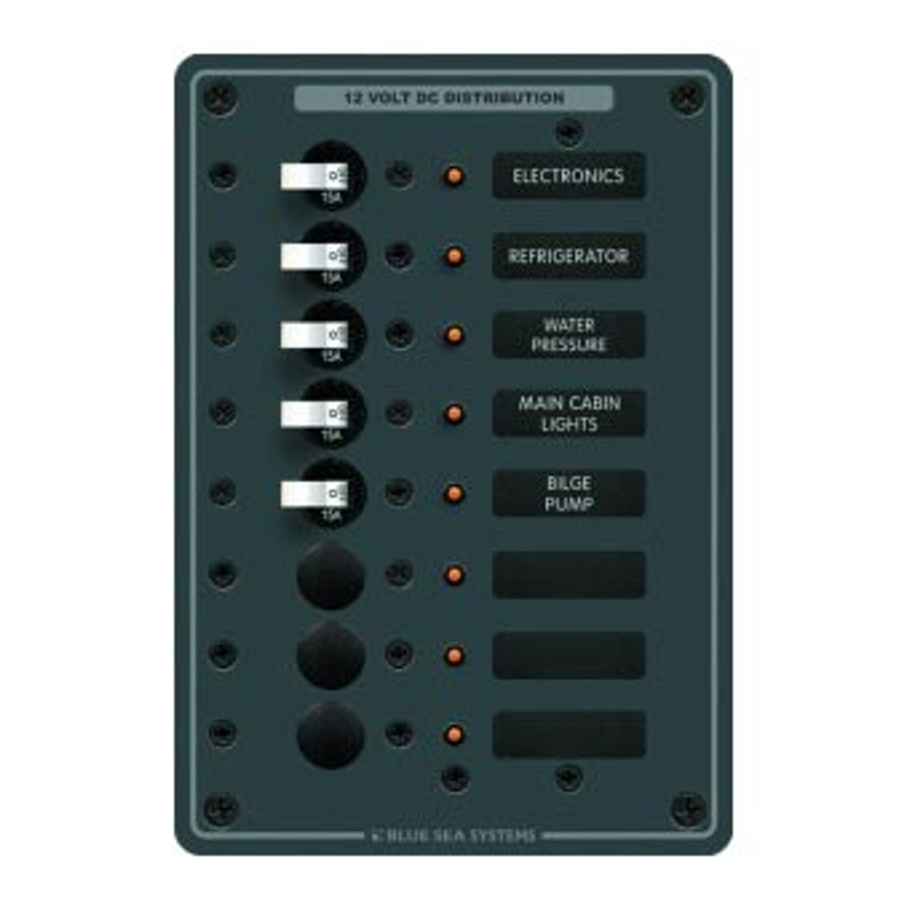 PANEL DC 8 CIRCUIT BKR