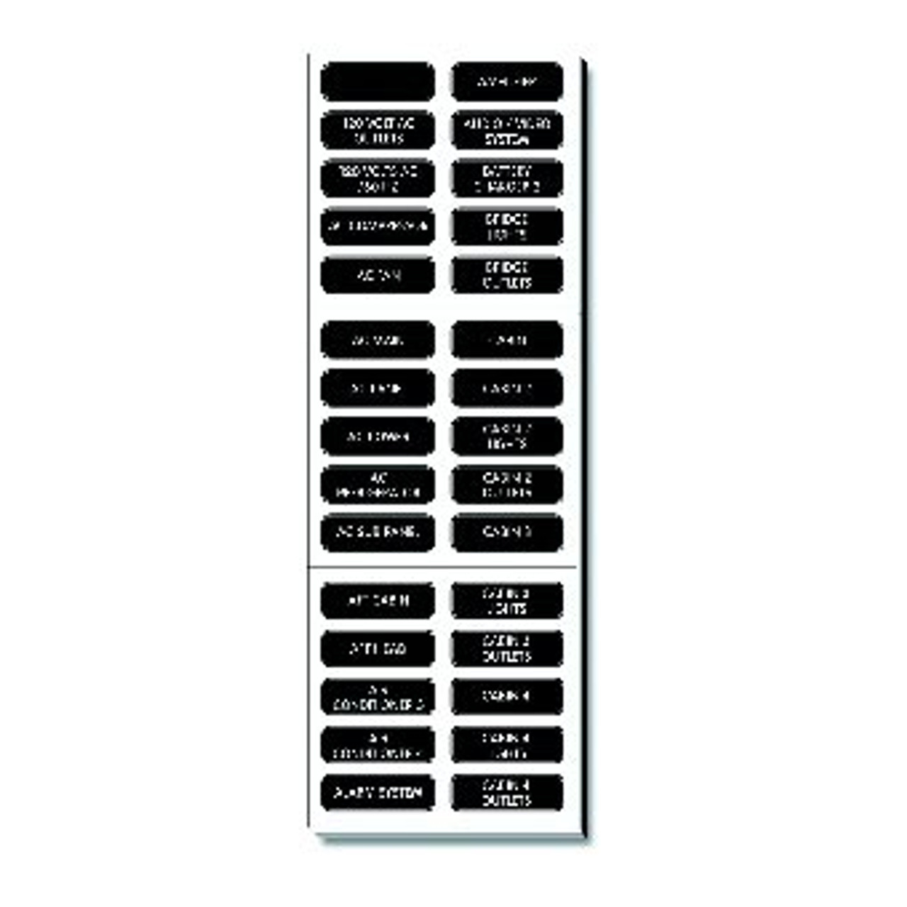 LABEL PANEL AC EXTEND LRG