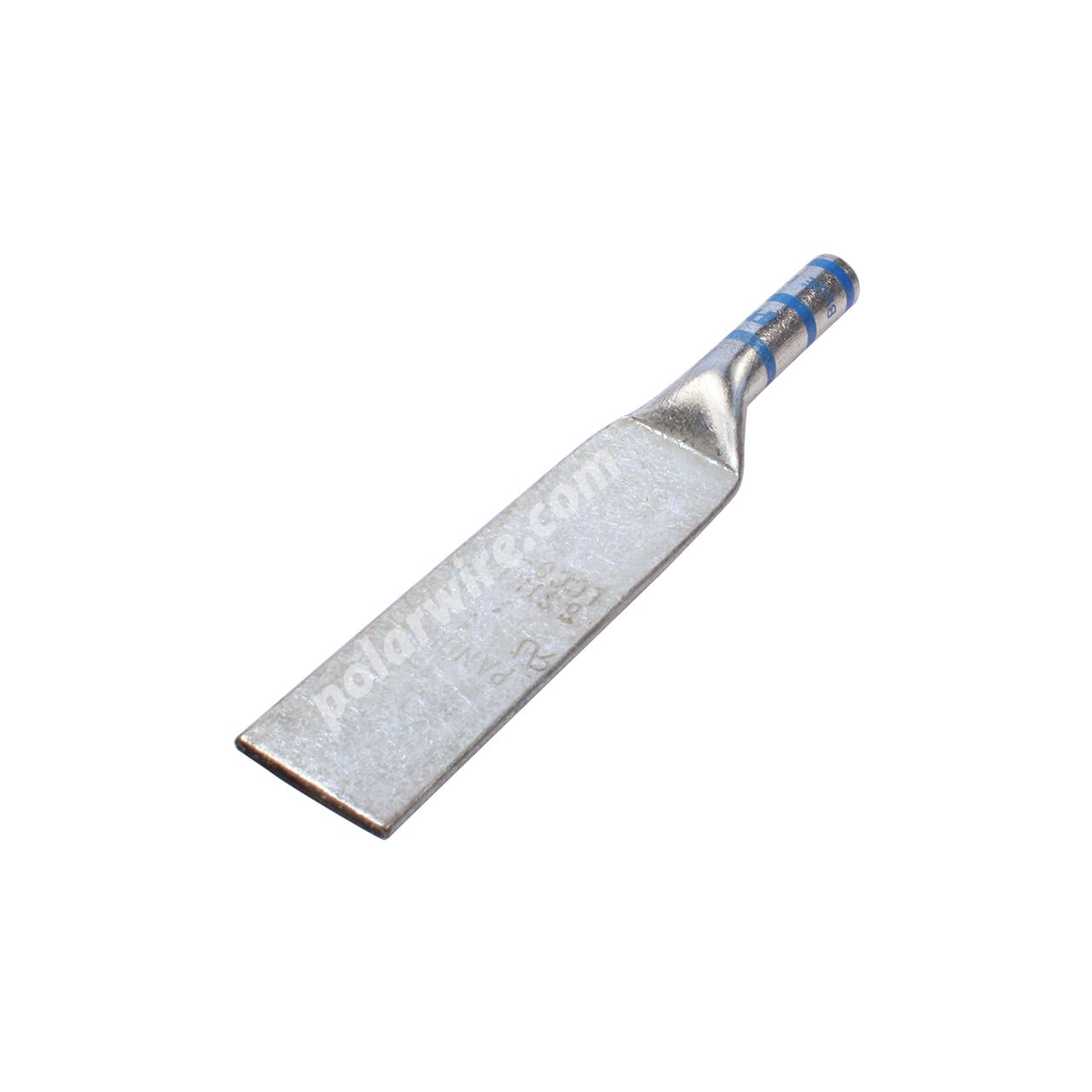 Barrel blank tang, 6 AWG long