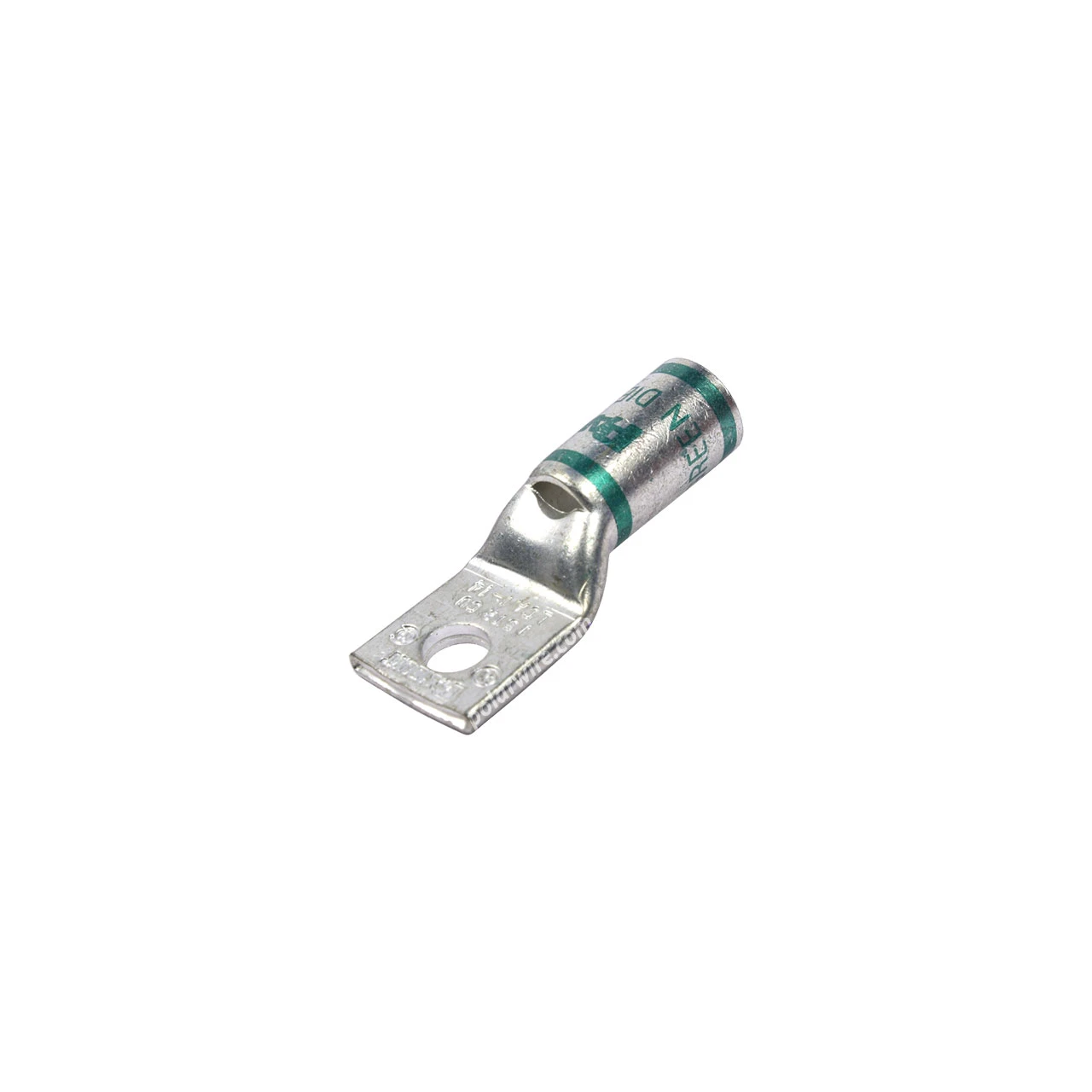 Window short barrel heavy duty compression lug, 1 AWG, 1/4 inch stud