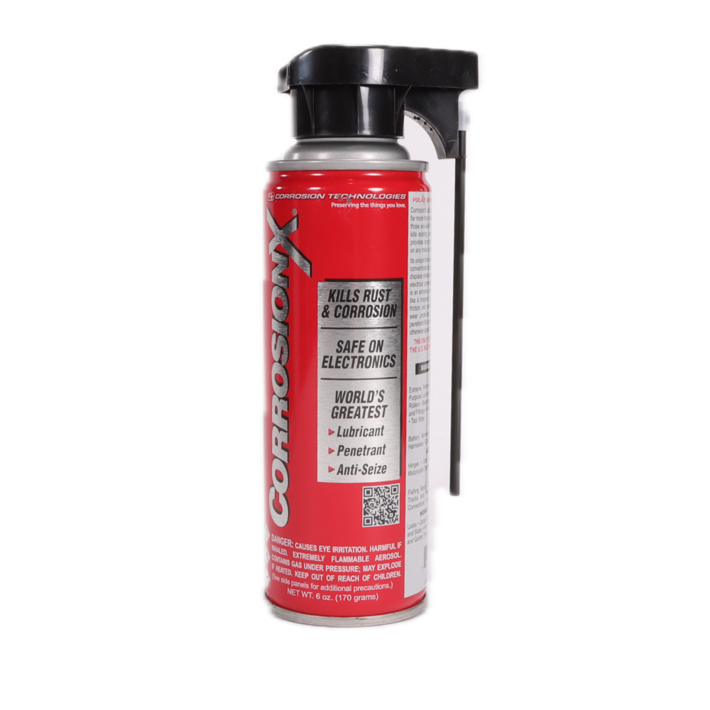 CorrosionX corrosion inhibitor aerosol can