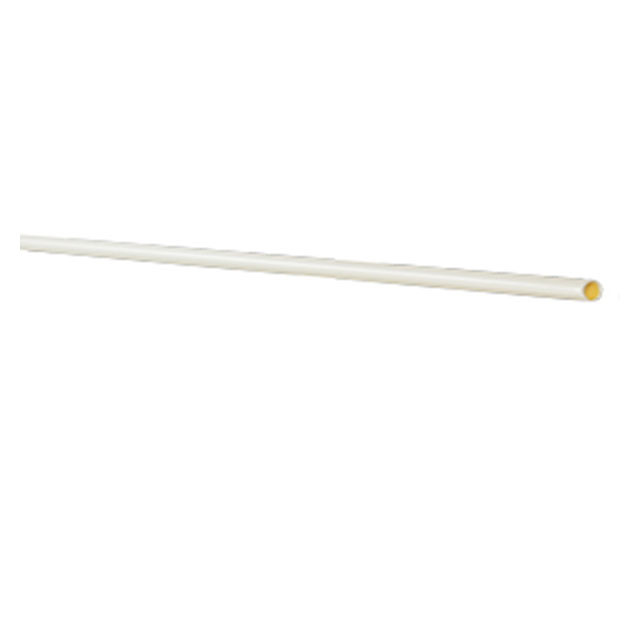 White heat shrink adhesive lined dual wall, 1/4 inch, 4 ft