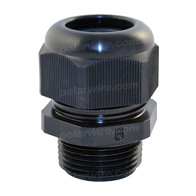 Cord grip with strain relief, 1 inch NPT thread