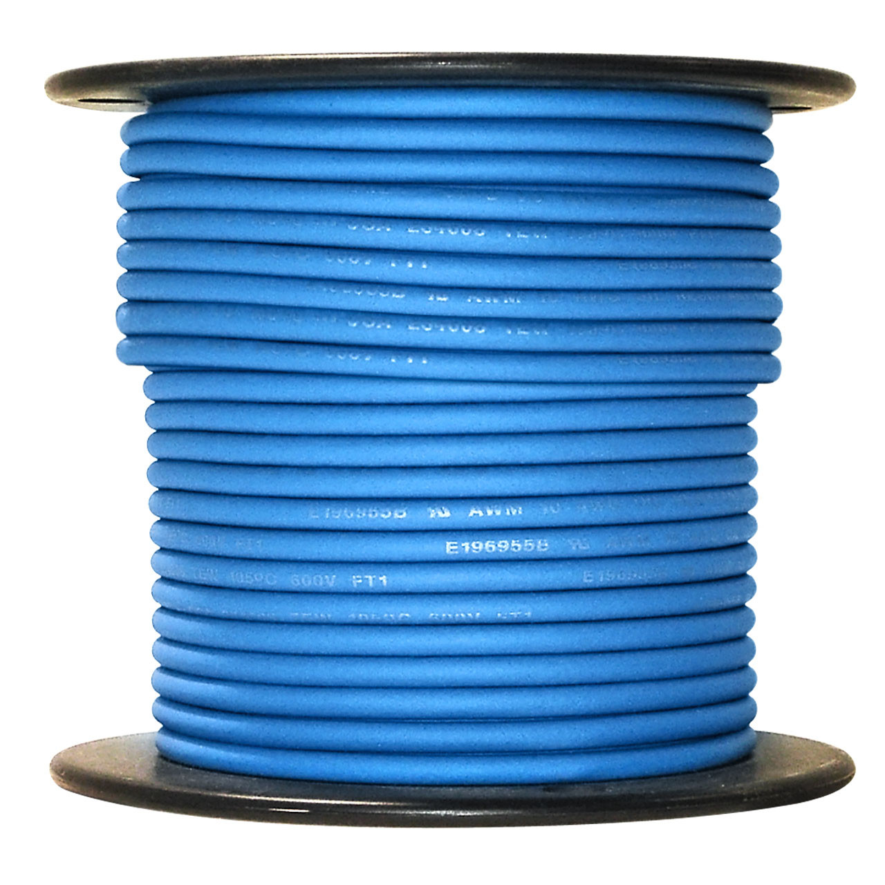 Arctic Ultraflex Blue Single Conductor Wire 100% copper tinned fine strand, 600v applications, 10 AWG Blue, 100 foot spool