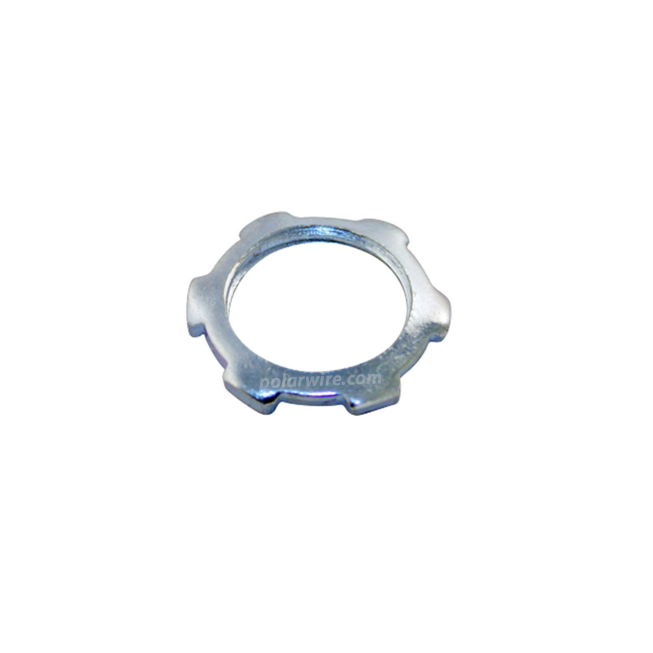 Steel locknut cord grip, 1/2 inch, 1/2" NPT thread