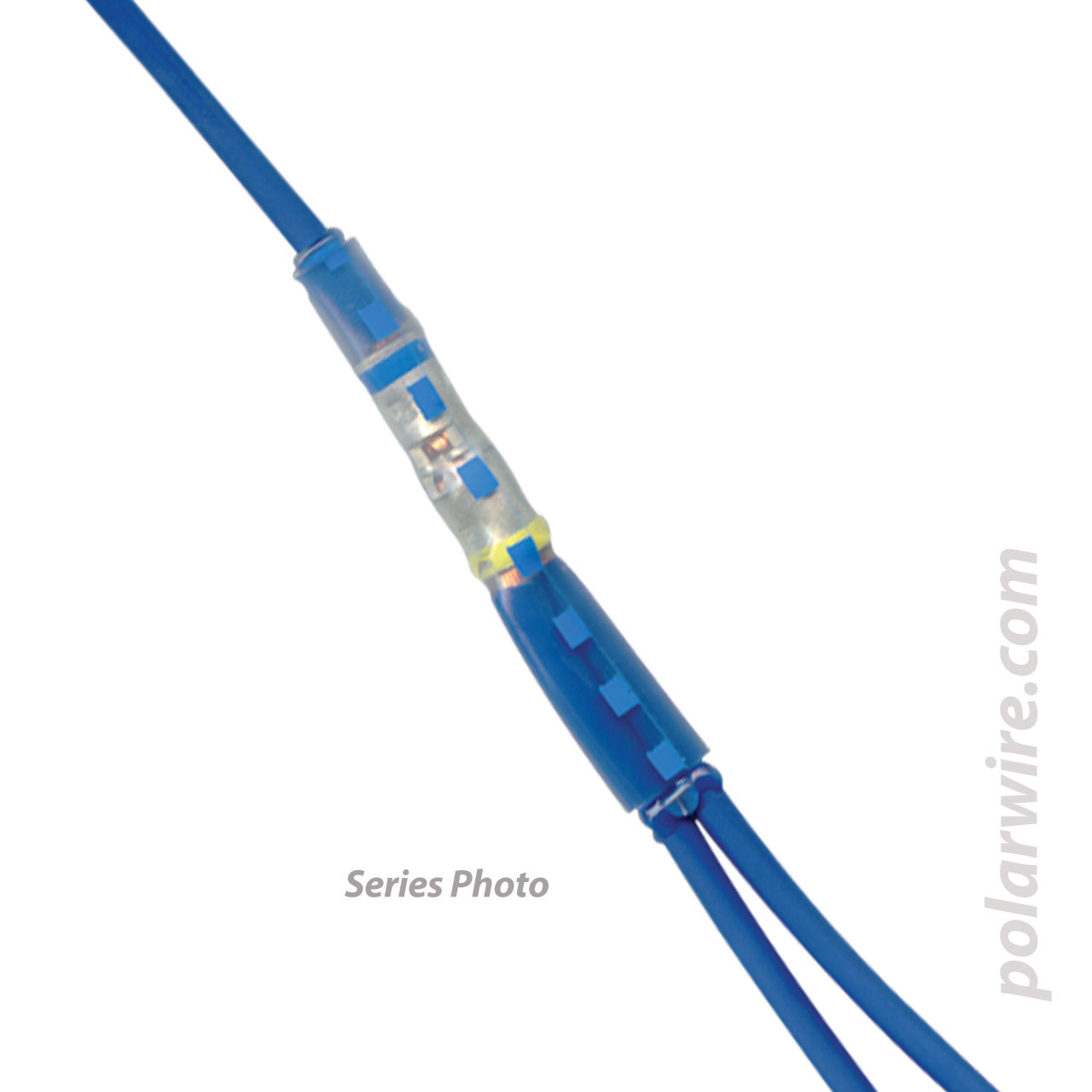 Hydralink HS-2X10 inline butt heat seal connector