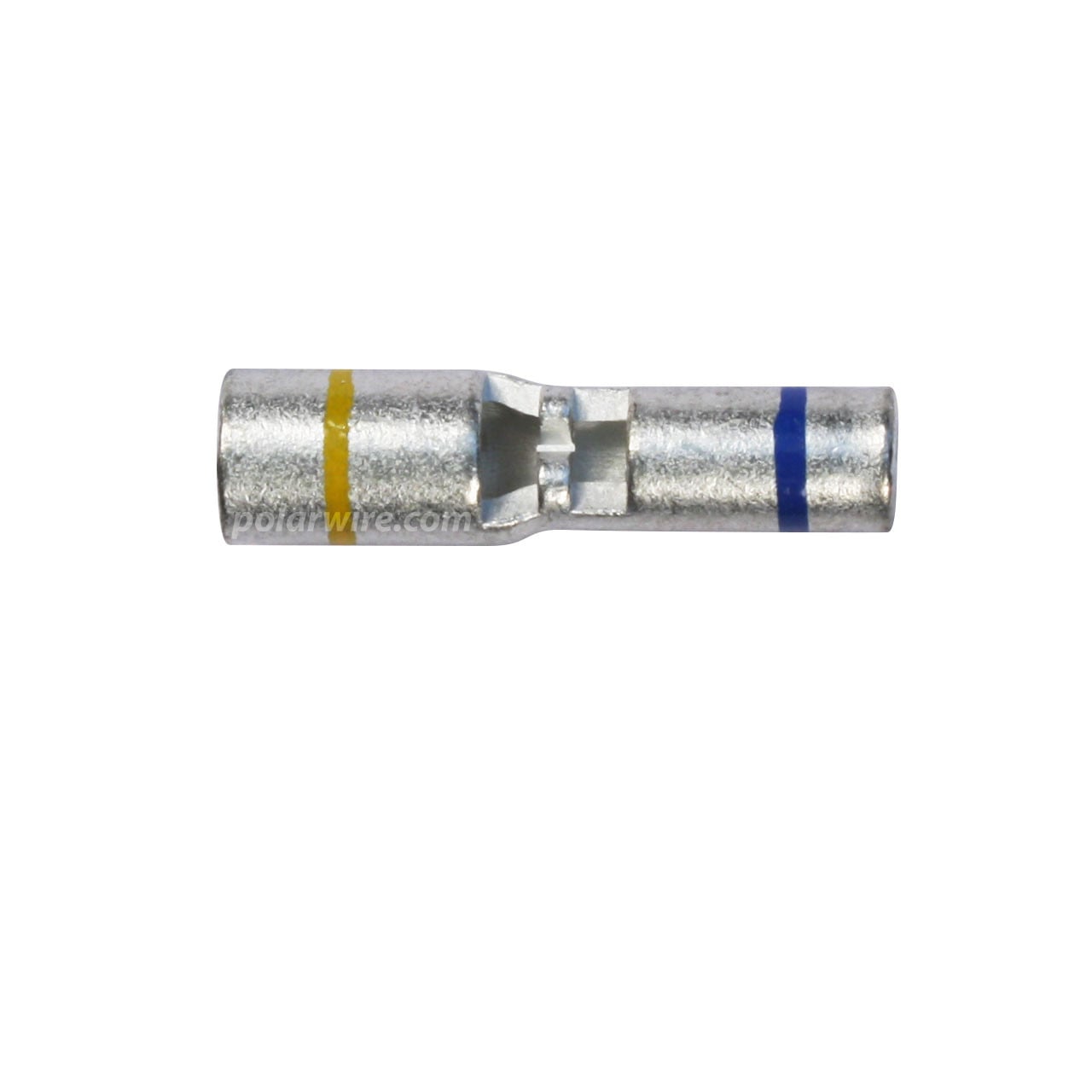 Non-insulated step butt terminal, 16-10 AWG