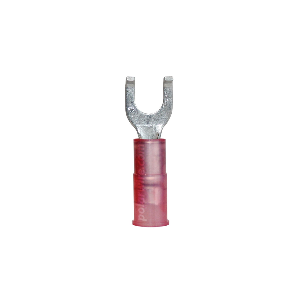 Nylon spade flange 22-18G, #6-8 stud, 100 pack, 22-18 AWG