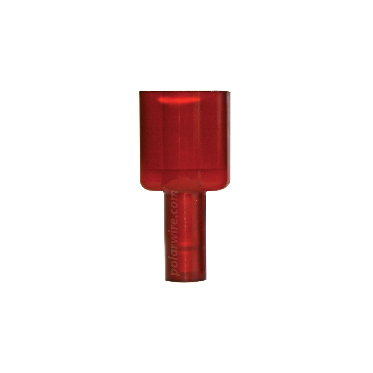 Nylon male slide insulated, 22-18 AWG, 0.250, 100 pack