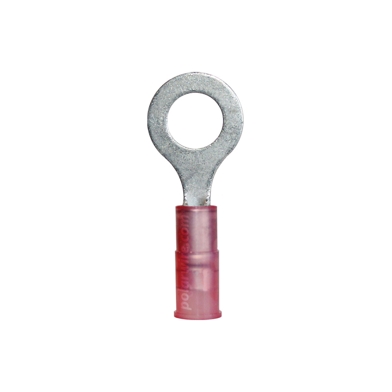 Nylon ring, 22-18 AWG, 1/4 inch stud, 25 pack