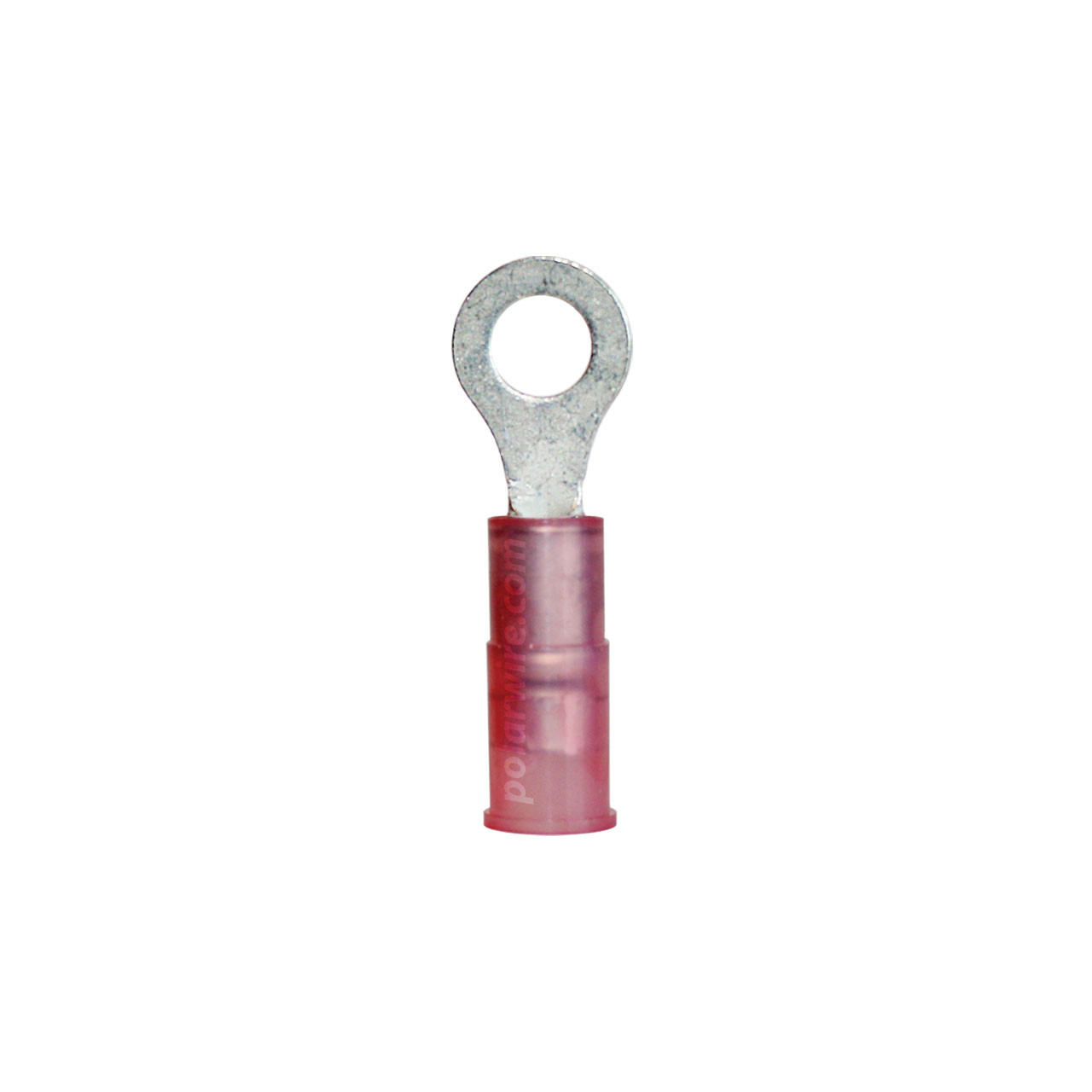 Nylon ring, 22-18 AWG, #6-8 stud, 25 pack