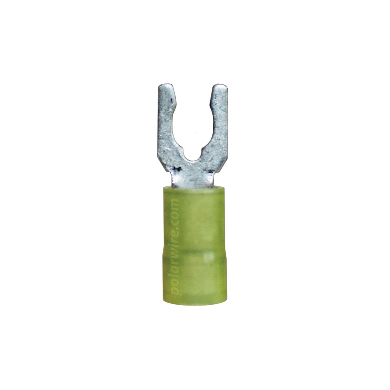 Nylon spade snap, 12-10 AWG, #8-10 stud, 25 pack
