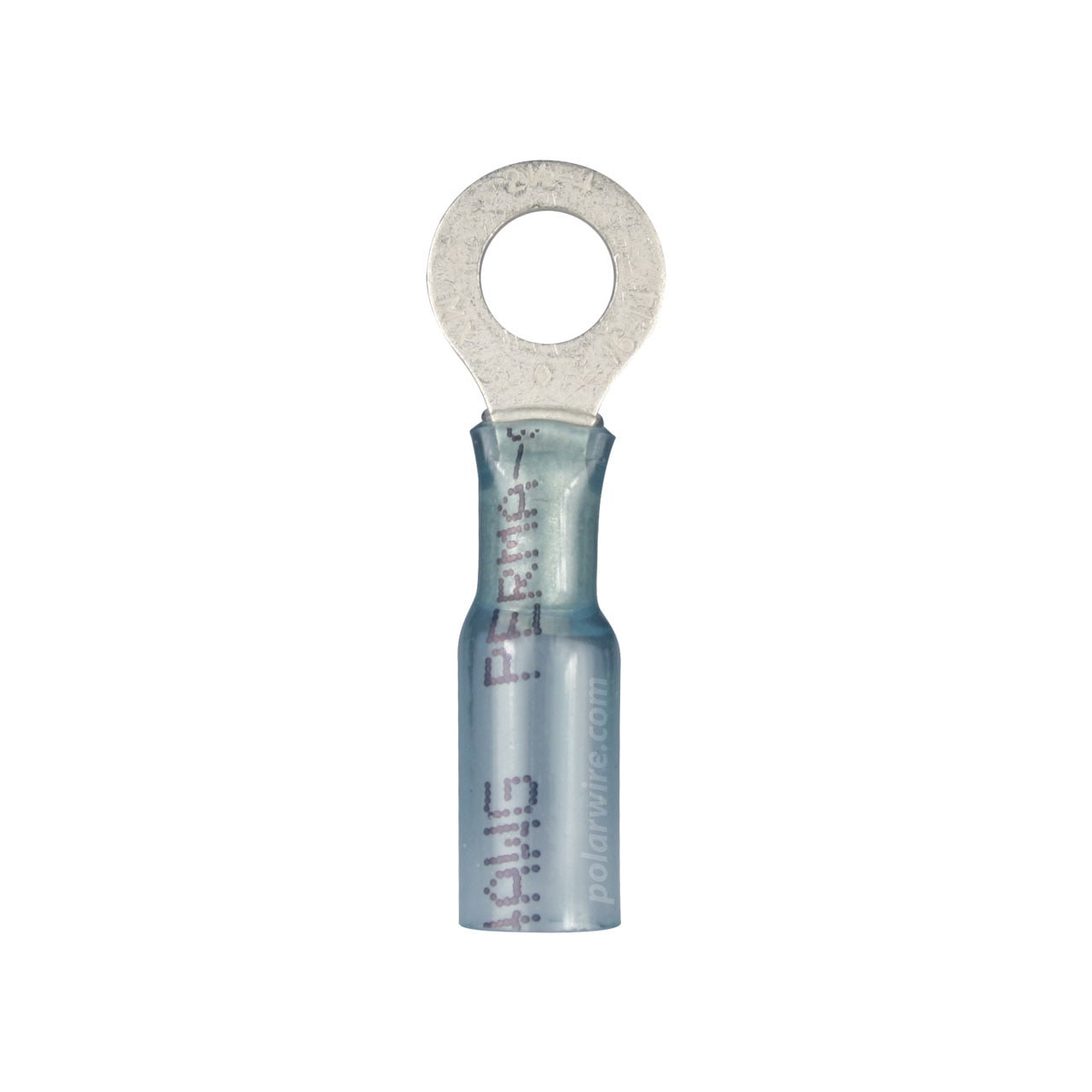 Heat seal ring, 16-14 AWG, 1/4 inch stud, 10 pack