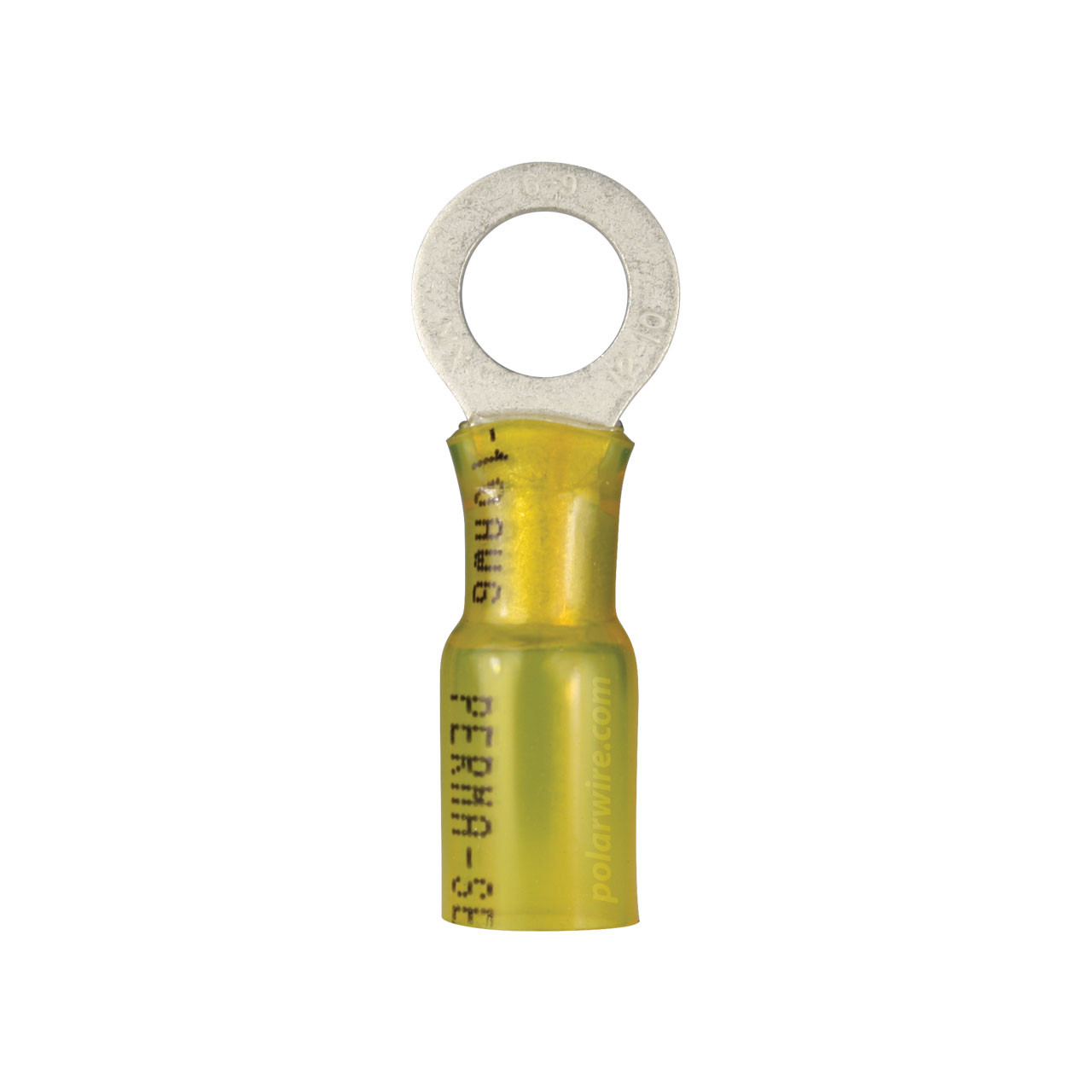 Heat seal ring, 12-10 AWG, 5/16 inch stud, 10 pack