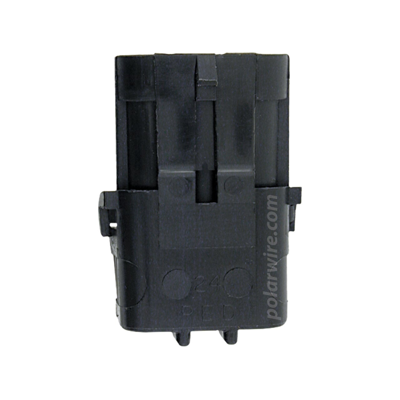 Weather pack male shroud housing, 3 pin