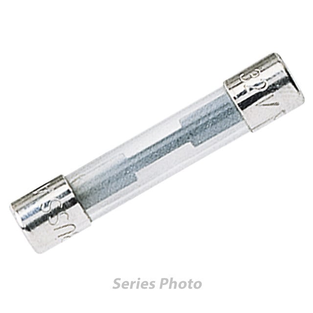 AGC glass tube fuse, 6 amp, 5 pack