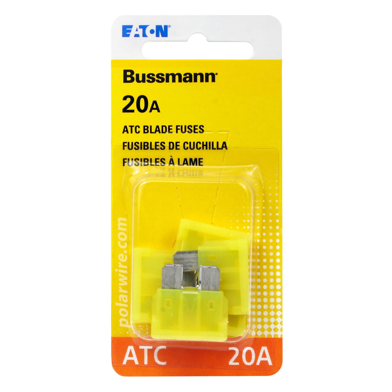 ATC blade fuse, 20 amp, 5 pack