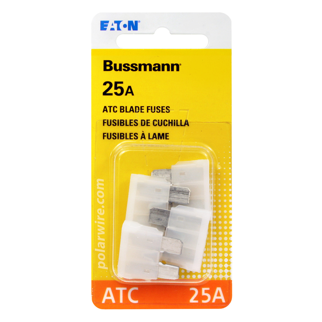 ATC blade fuse, 25 amp, 5 pack