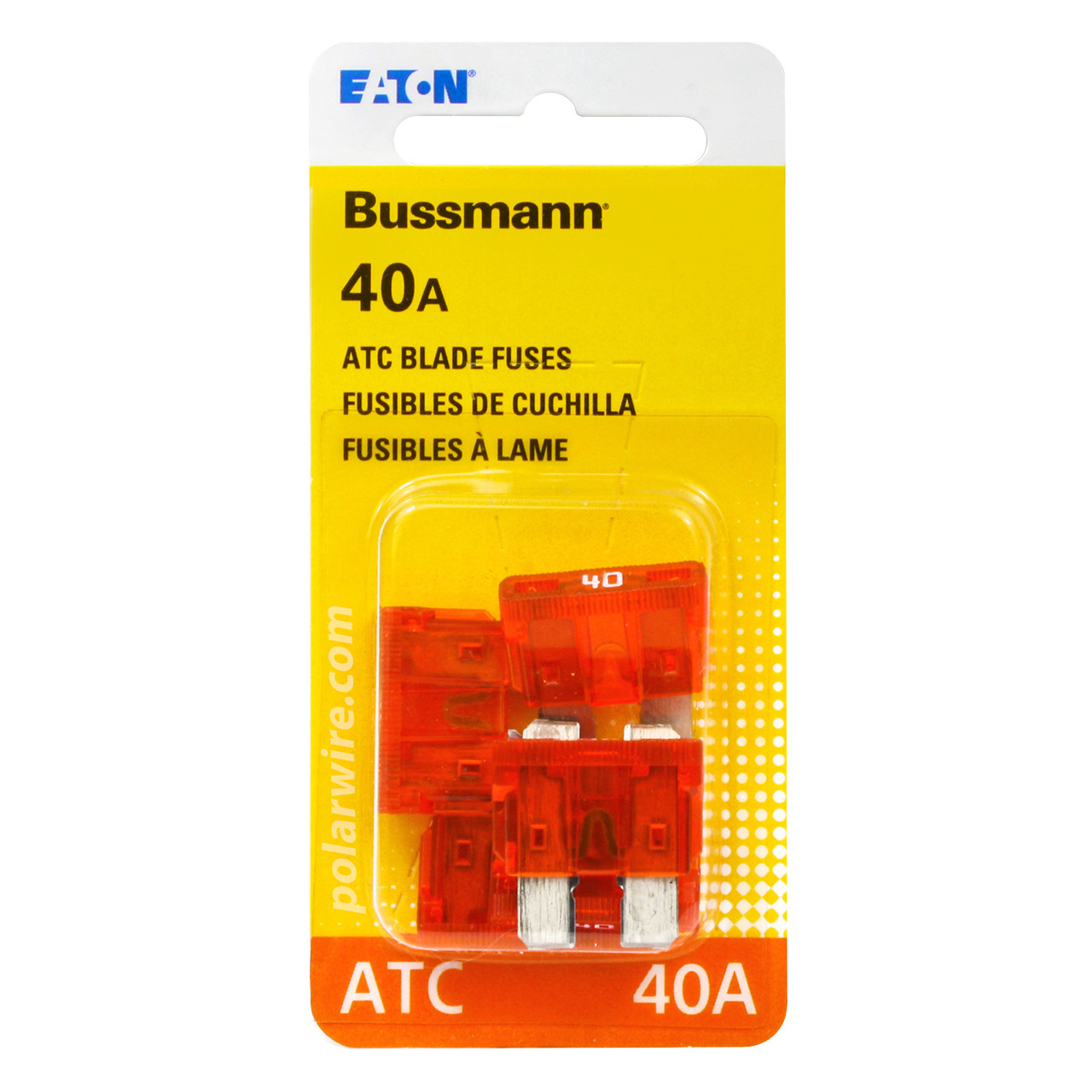 ATC blade fuse, 40 amp, 5 pack