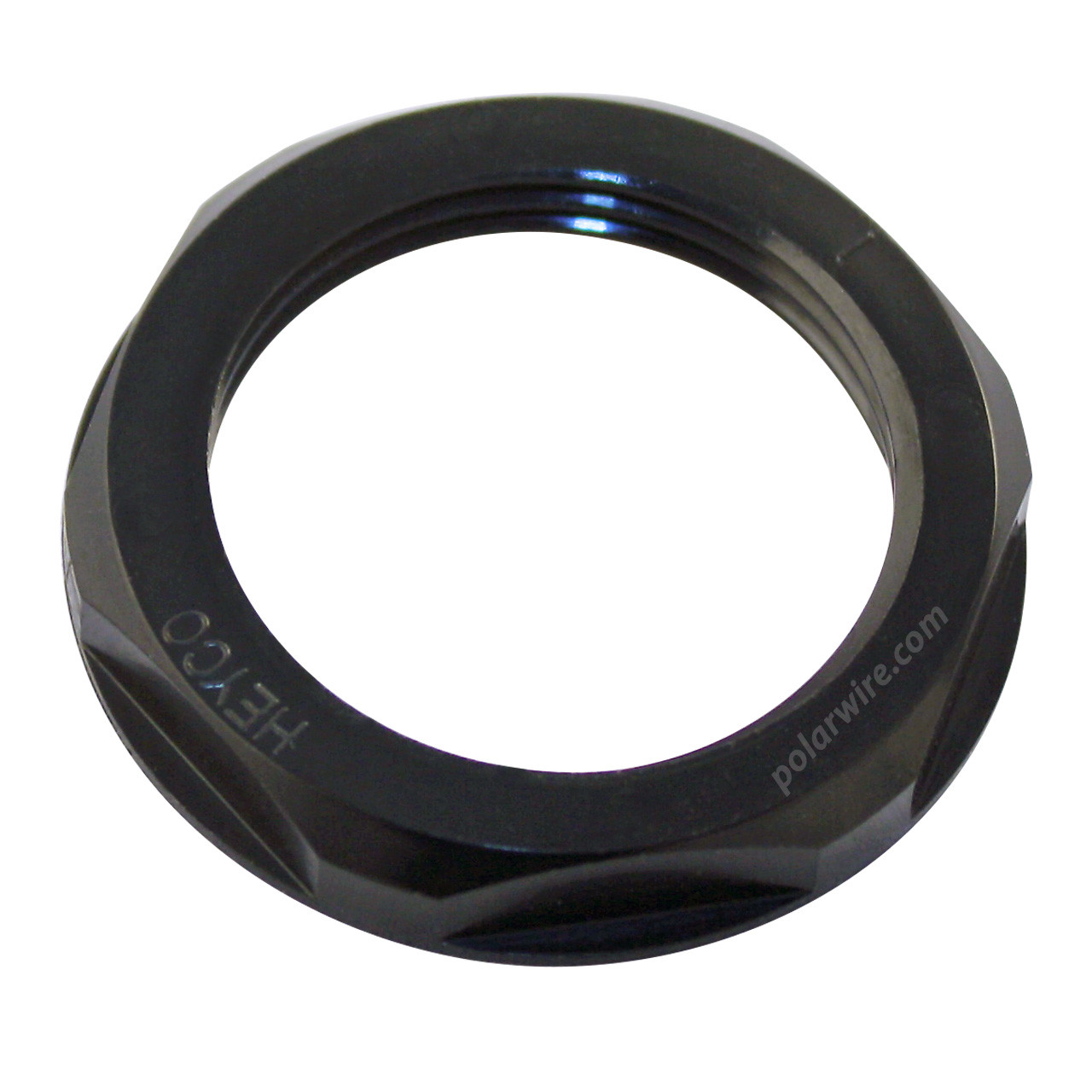 Plastic locknut cord grip, 1 inch, 1" NPT thread