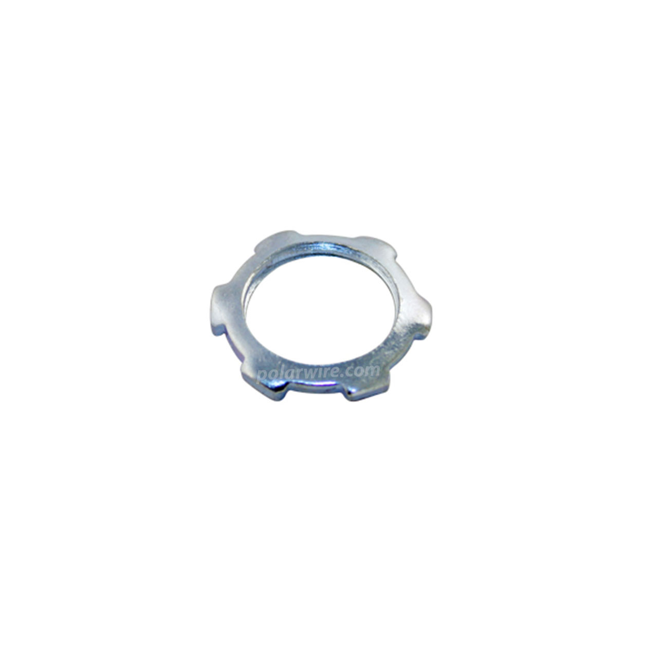 Steel locknut cord grip, 3/8 inch, 3/8" NPT thread