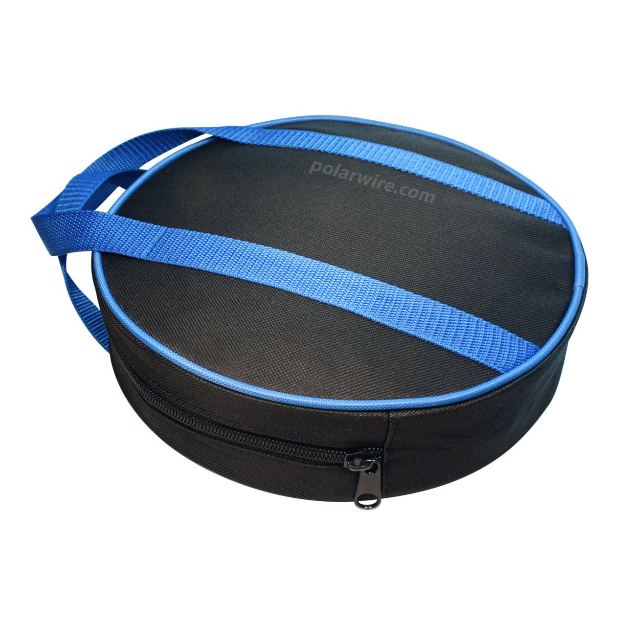 Our jumper cable bag is made of durable nylon canvas, and features nylon webbing handles and a wide zippered opening