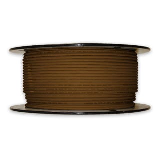12 AWG brown Arctic Ultraflex Blue single conductor wire 100% copper tinned fine strand, 600v, 500 foot spool