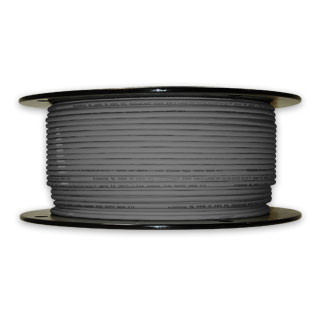 12 AWG gray Arctic Ultraflex Blue single conductor wire 100% copper tinned fine strand, 600v, 500 foot spool