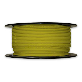 12 AWG yellow Arctic Ultraflex Blue single conductor wire 100% copper tinned fine strand, 600v, 500 foot spool