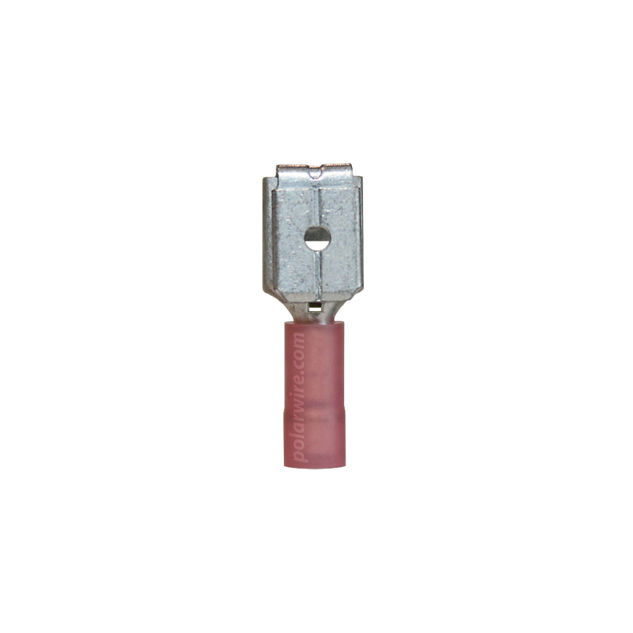 Nylon stack quick slide terminal, 22-18 AWG, 0.250 inch tab, 25 pack