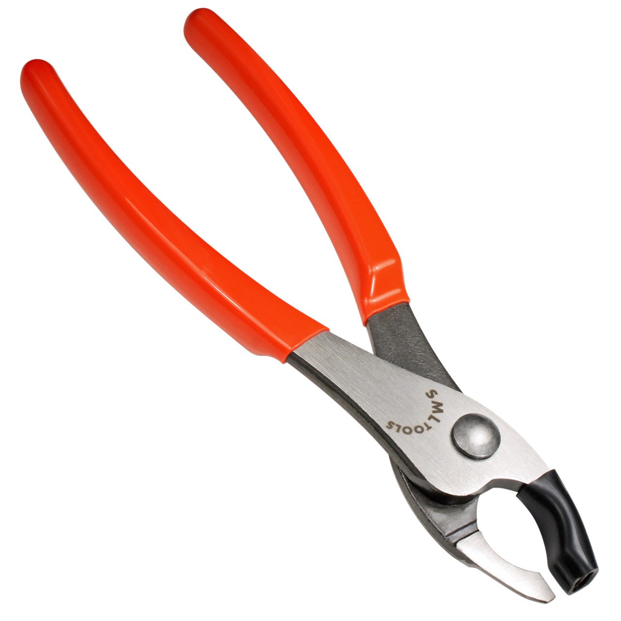 Contact tip release tool provides safe and effortless cable removal from flat spring style power connectors