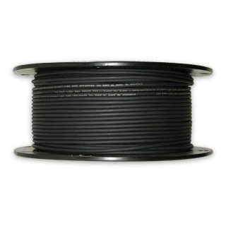 12 AWG black Arctic Ultraflex Blue single conductor wire 100% copper tinned fine strand, 600v, 500 foot spool