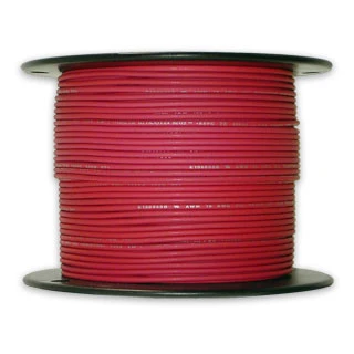 14 AWG red Arctic Ultraflex Blue single conductor wire 100% copper tinned fine strand, 600v, 500 foot spool