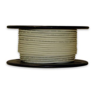 14 AWG White Arctic Ultraflex Blue 100 foot spool, 100% copper fine strand tinned wire rated to -55C