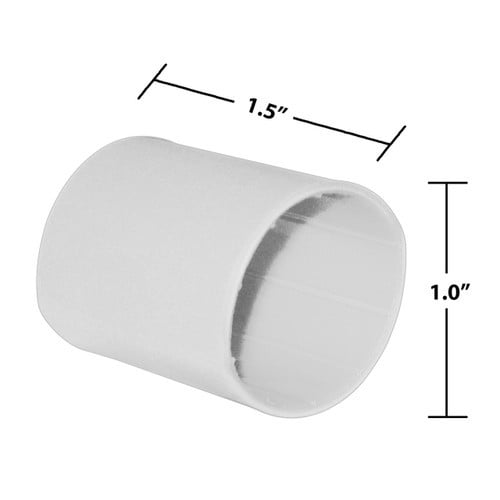 White 1 x 1-1/2 in Precut Heavy Wall Heat Shrink, Choose a Color