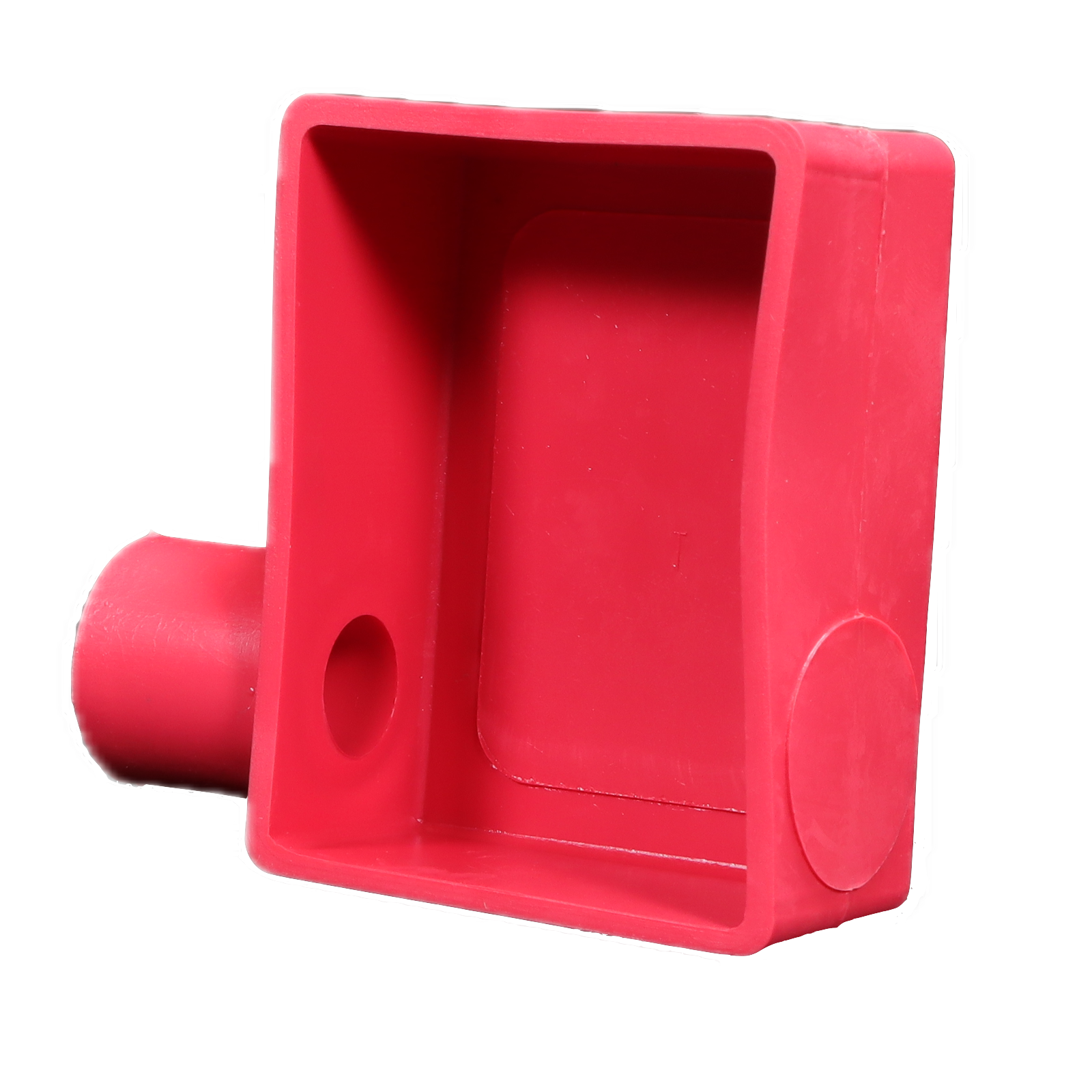 TOP MOUNT RIGHT 2GA RED BATTERY BOOT
