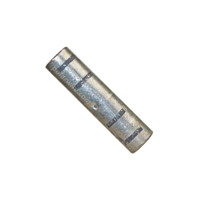 Gray plated copper power splice heavy duty, 4 AWG